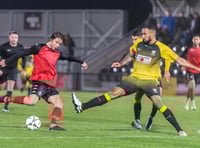 Kabia and Harvey help keep Truro City on the tail of top spot