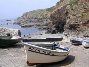 Lizard Point, the most southerly spot in Britain