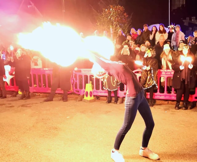 Lighting up the dark with fire and light in Callington 