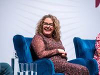 Karen takes centre stage to talk up her incredible journey