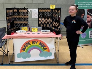Youngster crafting her way to the top