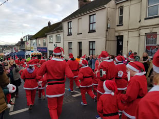 Saltash Santa Run called off due to Storm Darragh