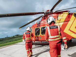 Appeal to purchase lifesaving helicopter reaches halfway milestone