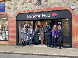 Councillor declares new Post Office Banking Hub fully open 