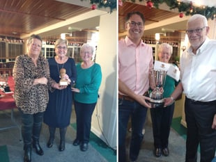 Looe Bowling Club host presentation night