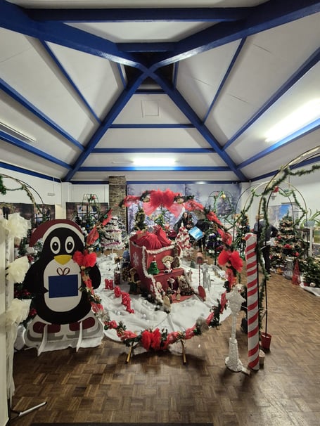 The magical Beat4Autism charity Christmas Grotto at St James' Church in Torpoint