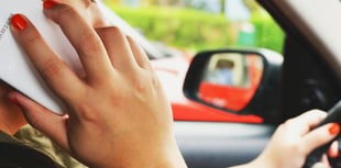 Two thirds of young drivers drive differently with friends in the car