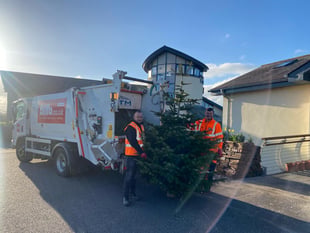 Recycle your Christmas tree in return for a donation