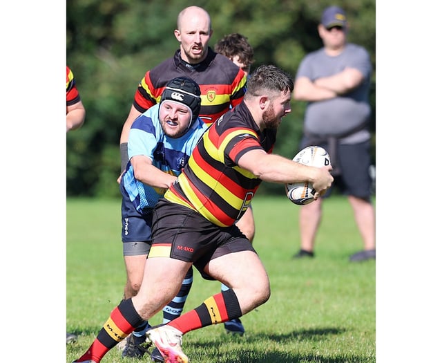 Saltash rack up the tries at Bodmin on Rayner's 300th appearance
