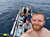 One week in and Oars of Thunder are 22nd and southernmost boat
