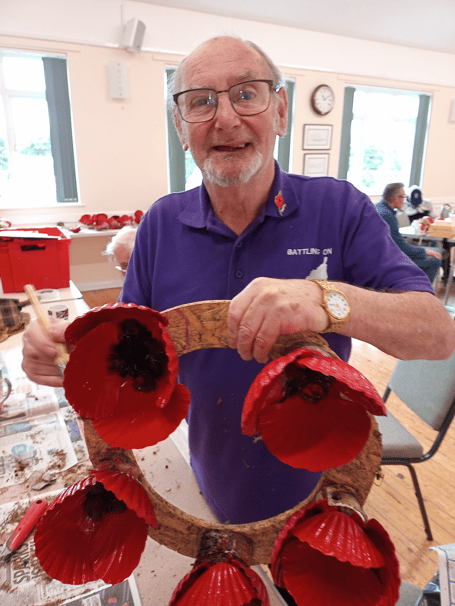 Cornish Veteran Michael Vickery is indebted to the support he has received from the Armed Forces charity, SSAFA.