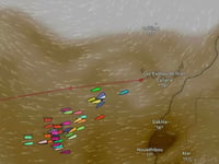 Looe rowing crew hit by Saharan sand but sitting top of their class