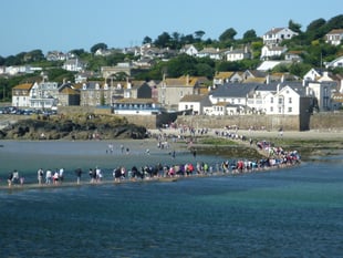 Cornwall Favourites: Marvellous Marazion with causeway to island