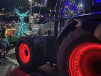 Tinsel Tractor Run gives young man the ride of his life