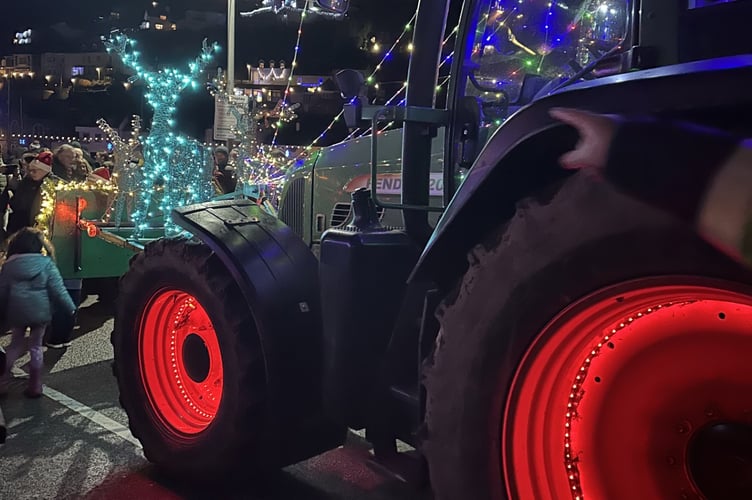 More than 30 tractors in total wowed the crowds as the procession led through Looe to Buller Quay where they were judged by the Mayor Cllr Tony Smith and Cllr Armand Toms. (Picture: Adele Dunn)