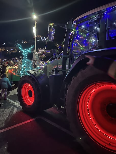 More than 30 tractors in total wowed the crowds as the procession led through Looe to Buller Quay where they were judged by the Mayor Cllr Tony Smith and Cllr Armand Toms. (Picture: Adele Dunn)