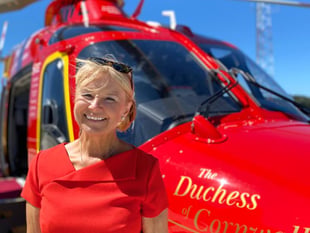 MBE for Cornwall Air Ambulance vice president