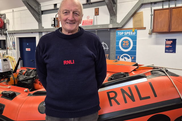 Looe RNLI volunteer recognised in the King’s New Year’s Honours