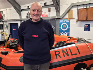 Looe RNLI volunteer recognised in the King’s New Year’s Honours
