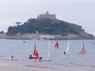 St Michael's Mount, an iconic site in the county