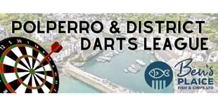 Polperro Darts League returns after Christmas break as top two win