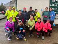 Runners stepping up for their town