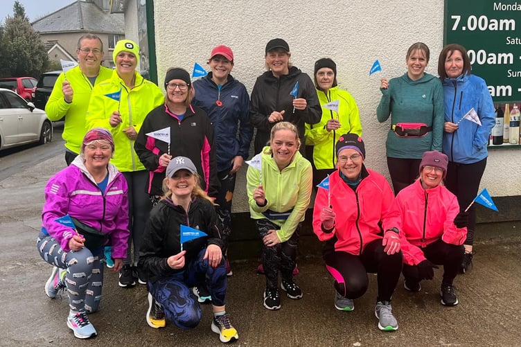 Power Runs Cornwall members took part in a Diabetes run to raise awareness of some of the invisible barriers to exercise