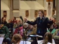 Music teacher's delight after receiving BEM