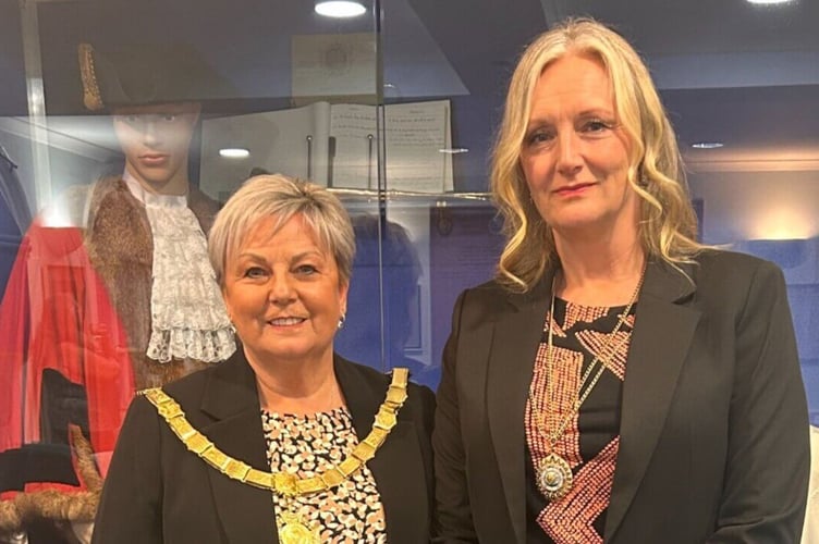 Saltash Town Mayor, Cllr Julia Peggs and her deputy, Cllr Rachel Bullock will be at the Meet the Councillors event in the town