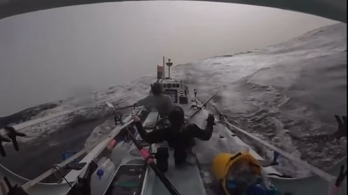 Looe gig rowing team Oars of Thunder on home stretch in challenge