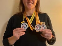 Ice swimmer competes for Great Britain