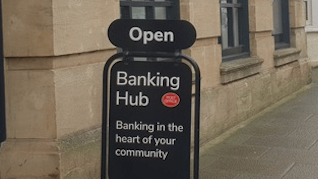 Banking hub opens in new permanent home