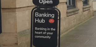 Banking hub opens in new permanent home