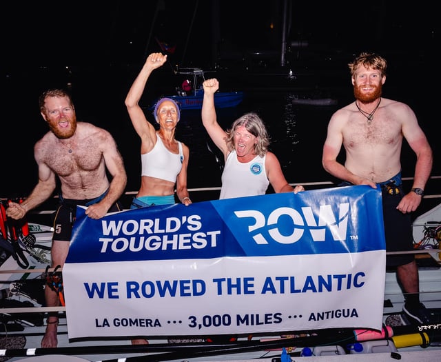 Looe to celebrate return of winning rowing crew