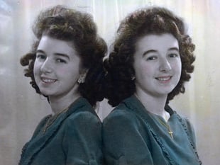 Twins mark their 100th birthday in tandem at either end of Cornwall