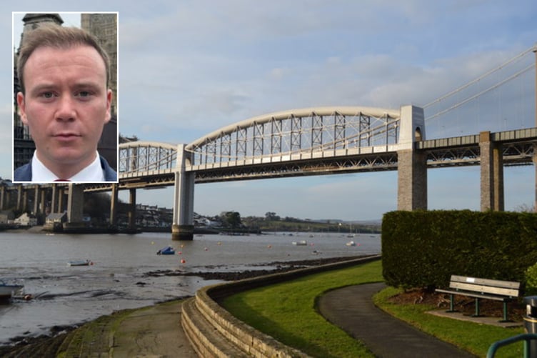 Fred Thomas and Tamar Bridge