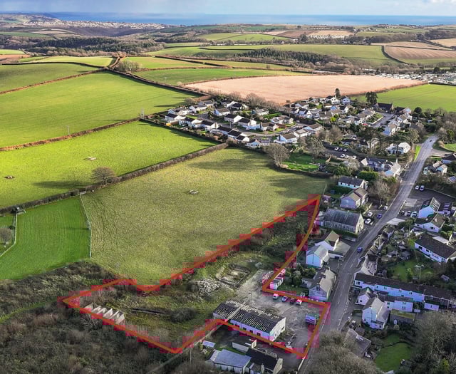 Former garage site in Pelynt put on the market