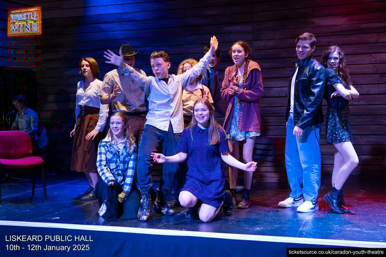 Caradon Youth Theatre performing Whistle Down The Wind