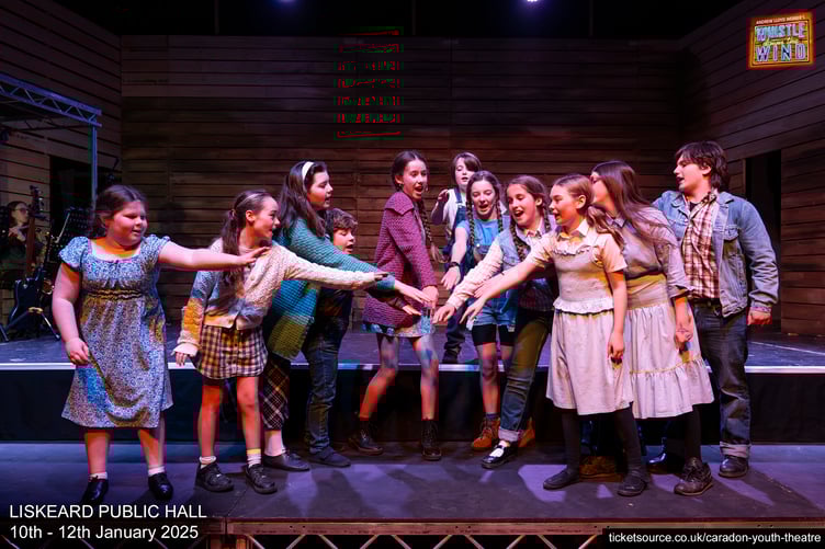 Caradon Youth Theatre performing Whistle Down The Wind