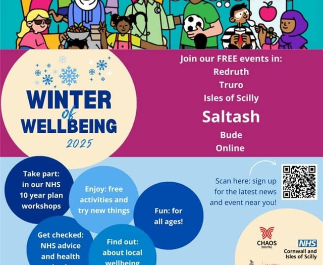 NHS Winter Wellbeing event at Saltash