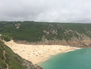 Remote Cornish beach that's a picture of paradise