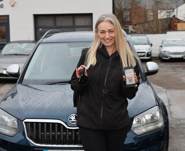 Morther flies to Spain and back to pick up her new car in Cheshire