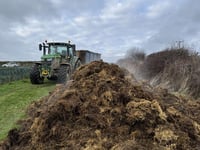 Orders being taken by Liskeard Young Farmers for charity dung sale