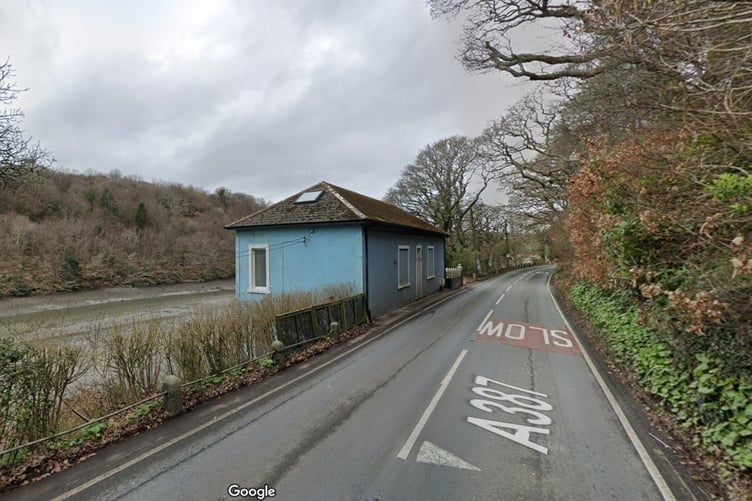 Tremayne House near Looe, where plans are in to demolish the condemned building and construct a contemporary home