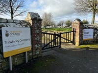 Anger after 'To Let' sign put up outside of Trewinney Cemetery