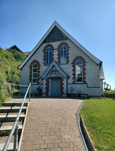 THE former Methodist Chapel in Downderry - now known as The Zone