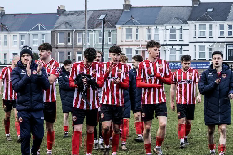 Saltash United supporters appreciation.