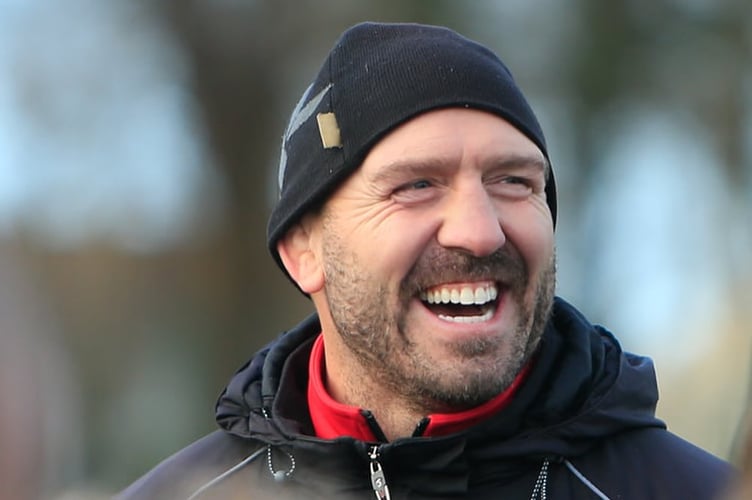 Cornish Pirates joint head coach Alan Paver is all smiles