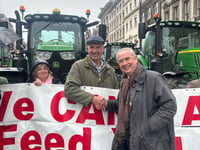 Thousands of tractors protest Westminster as MPs debate e-petition