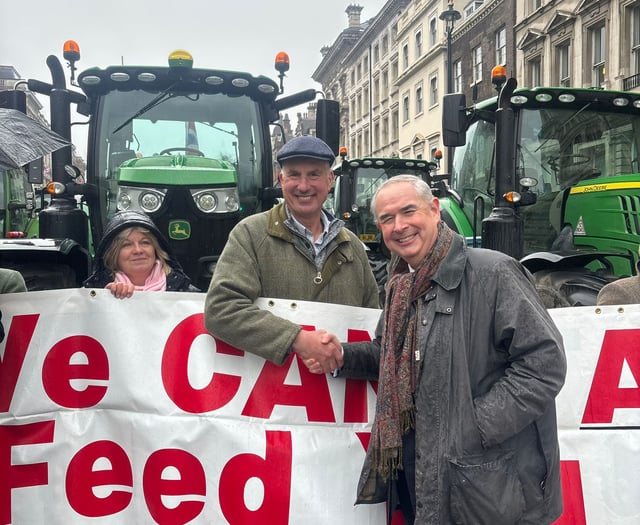 Thousands of tractors protest Westminster as MPs debate e-petition